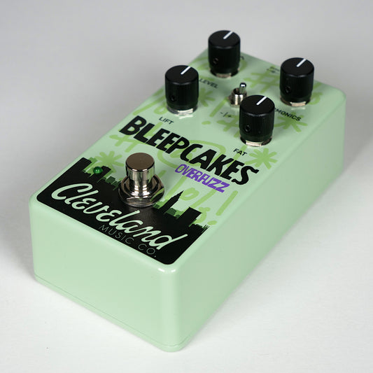 Overhead view of the Cleveland Music Co. Bleepcakes Overfuzz
