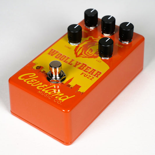 Overhead view of the Cleveland Music Co. Woollybear Fuzz