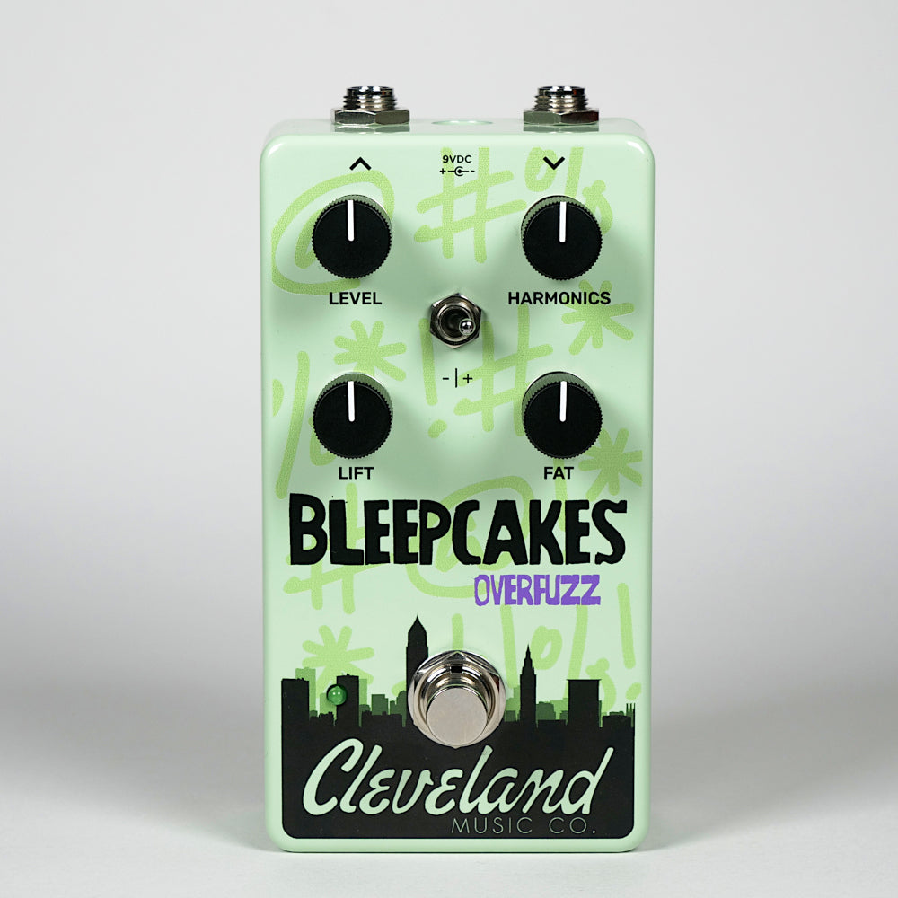 Front view of the Cleveland Music Co. Bleepcakes Overfuzz