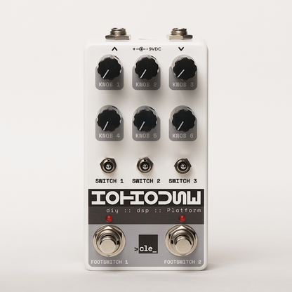 Front view of the Cleveland Music Co. Hothouse Pedal Kit