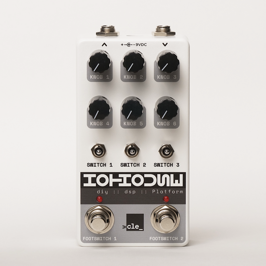 Front view of the Cleveland Music Co. Hothouse Pedal Kit
