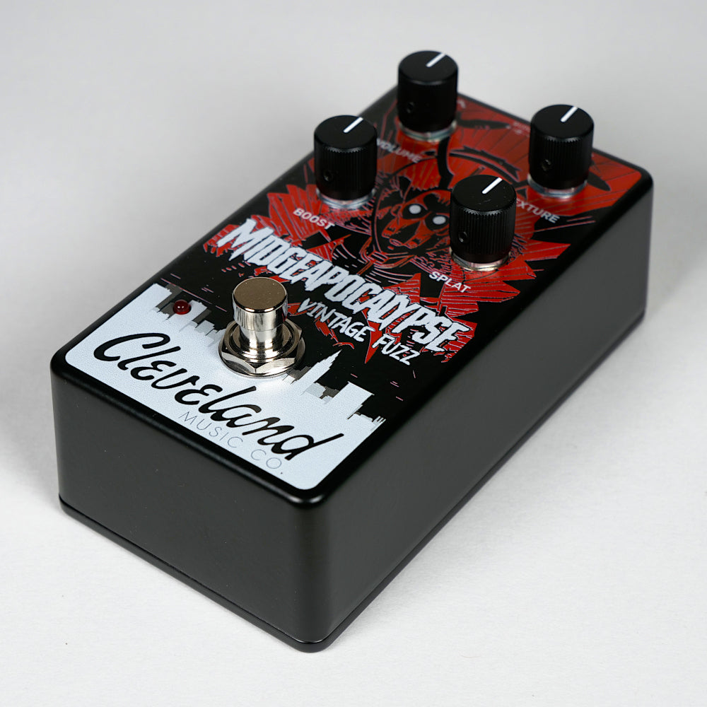 Overhead view of the Cleveland Music Co. Midgeapocalypse Vintage Fuzz