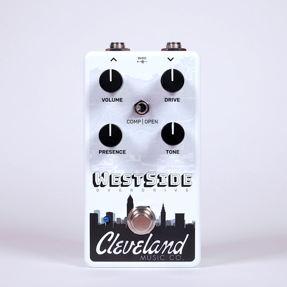 Front view of the Cleveland Music Co. WestSide Overdrive